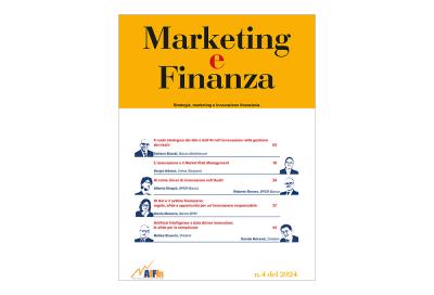 AI e Data-Driven Innovation per il Risk Management e le Funzioni di Controllo. Pubblicato il n.4/2024 della rivista AIFIn Marketing e Finanza.